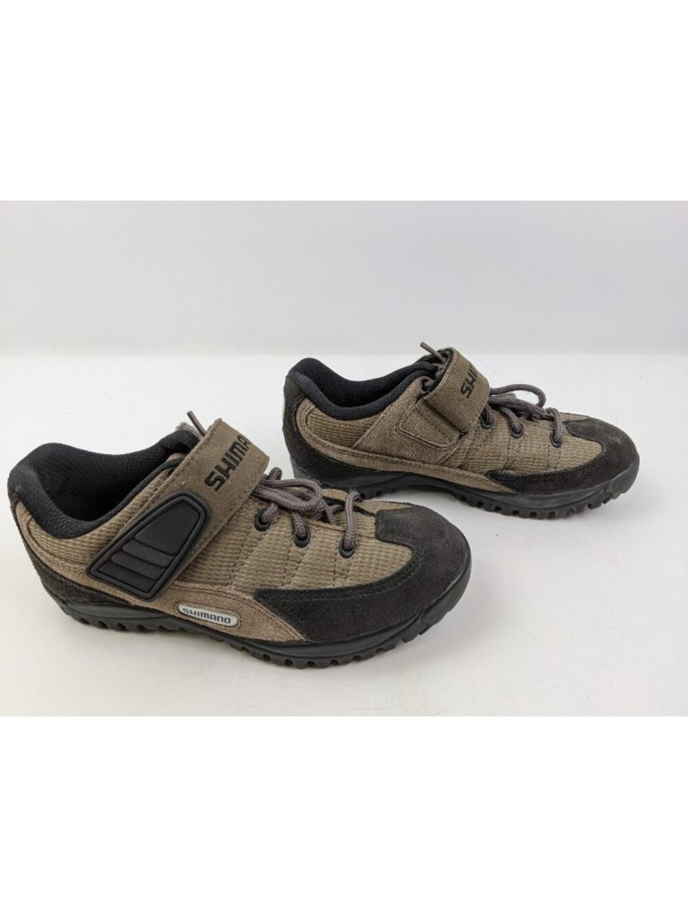 Shimano SH-M 038W SPD Womens Size 3.5 Black Brown Mountain Bike Cycling Shoes